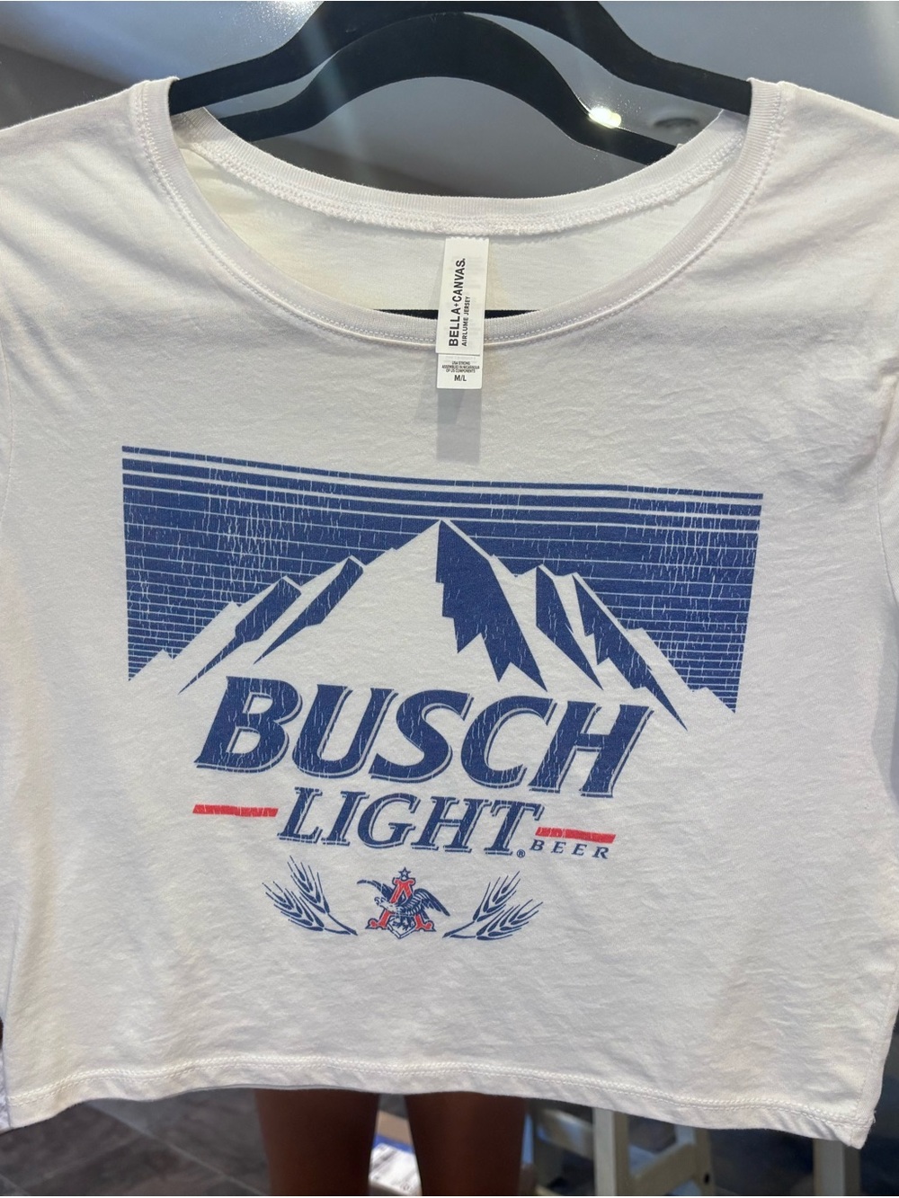 Busch Light Cropped Tee